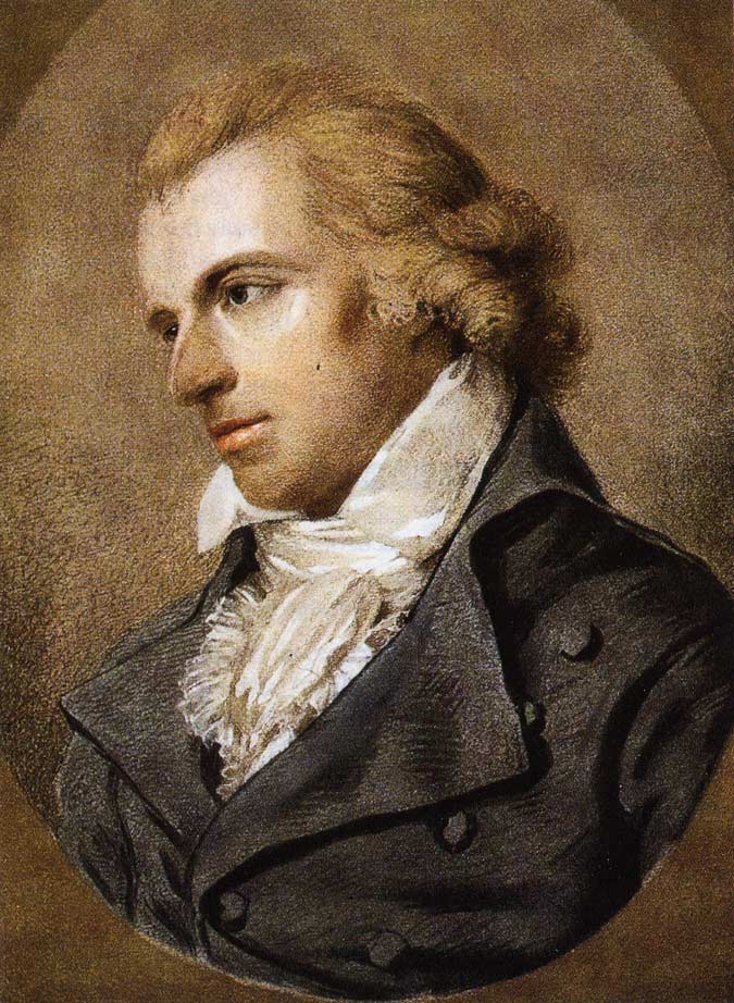 Schiller-Porträt von Ludovike Simanowiz, 1793
