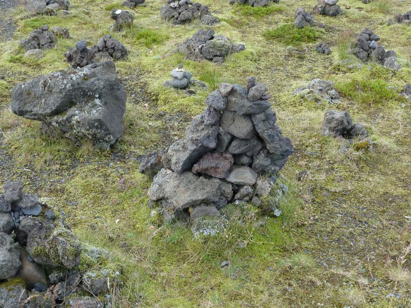 Steinmännchen, Laufskálavarðar; (c) Stephan Matthiesen