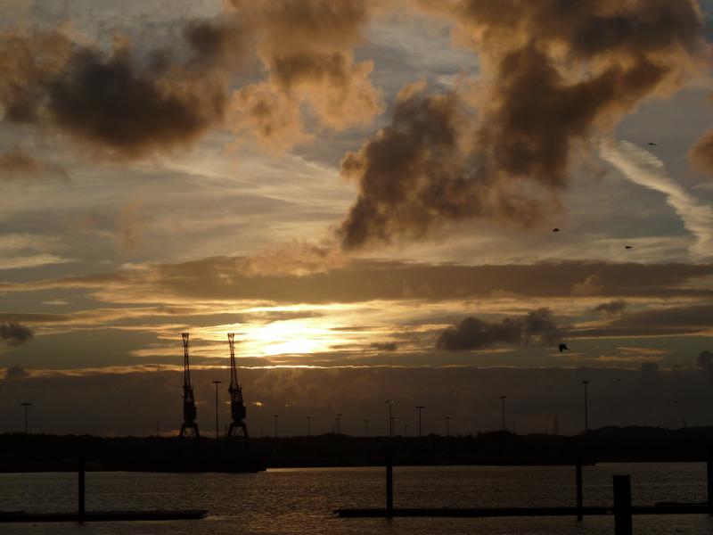 Abenddämmerung in Southampton; (c) Stephan Matthiesen