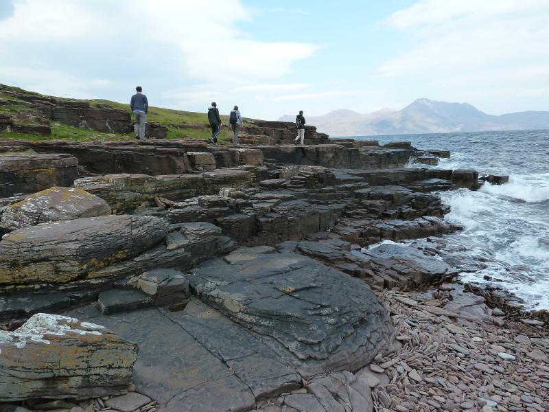 Steinkueste in Scoraig; (c) Stephan Matthiesen