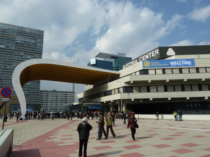 EGU im Austria Center Vienna; (c) Stephan Matthiesen 2016