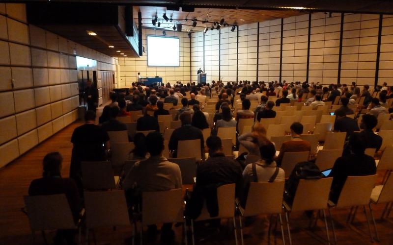 GHG session auf der EGU im Austria Center Vienna; (c) Stephan Matthiesen 2016