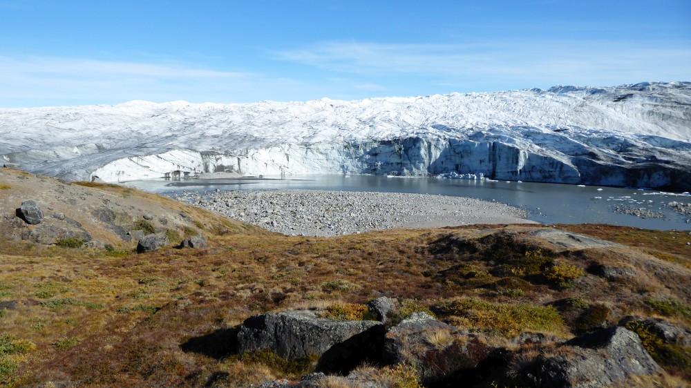 Der Russell-Gletscher am Israndsdalen