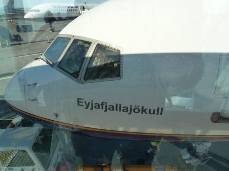 Eyjafjallajökull bei Iceland Air; (c) Stephan Matthiesen
