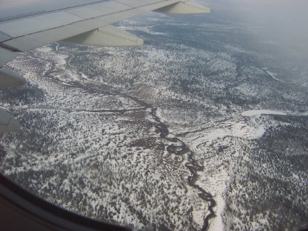 Landeanflug in Ivalo; (c) Stephan Matthiesen